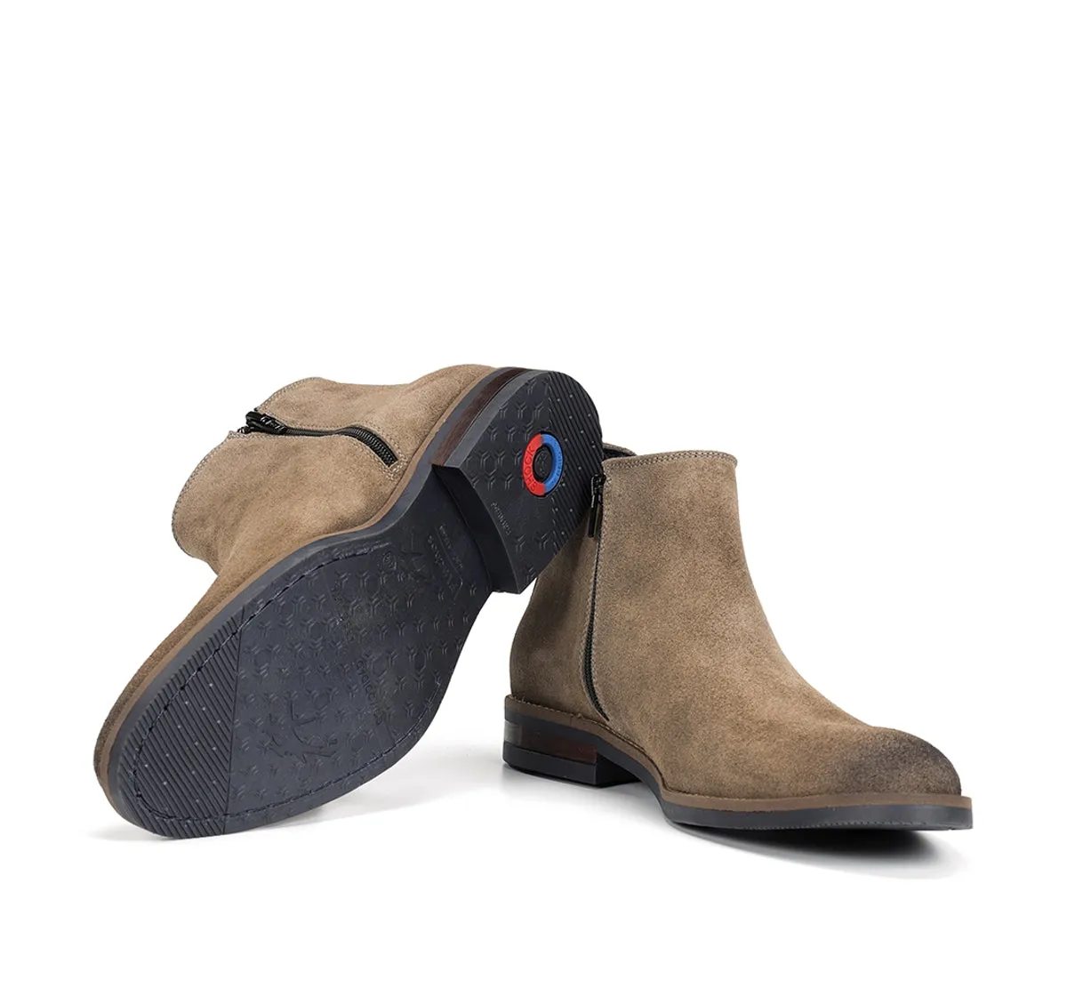 Fluchos Theo F1690 stivaletto uomo taupe casual