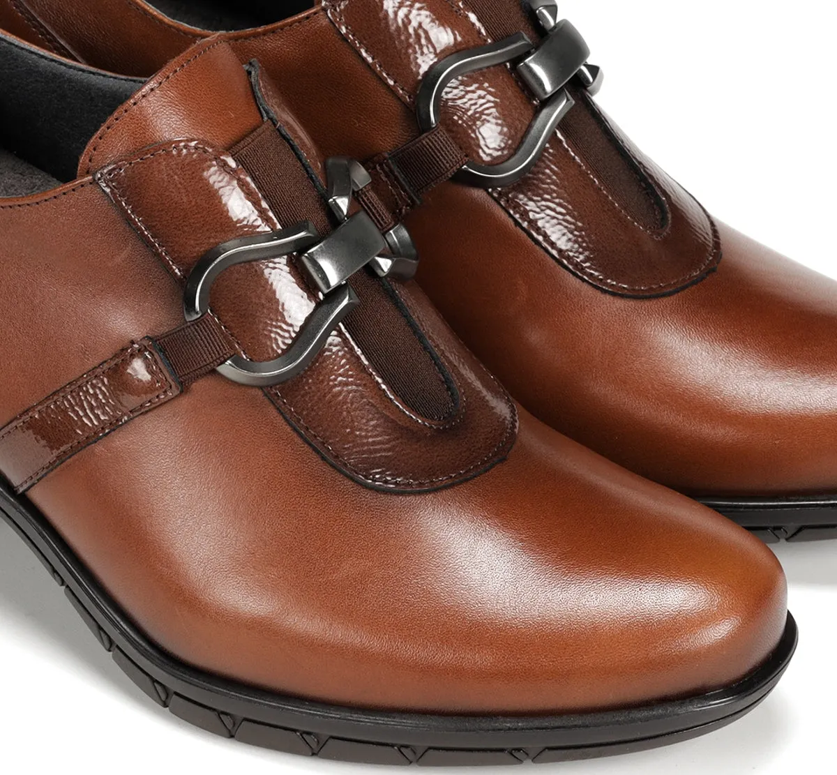 Fluchos Nydia F1806 Scarpe Donna Marroni Classiche