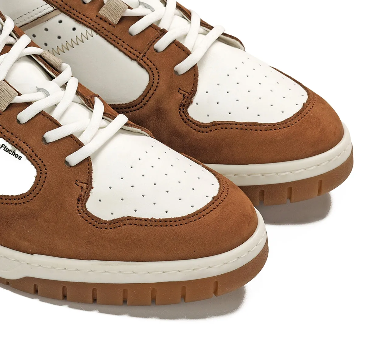 Fluchos Roger F1954 sneakers uomo marroni pelle