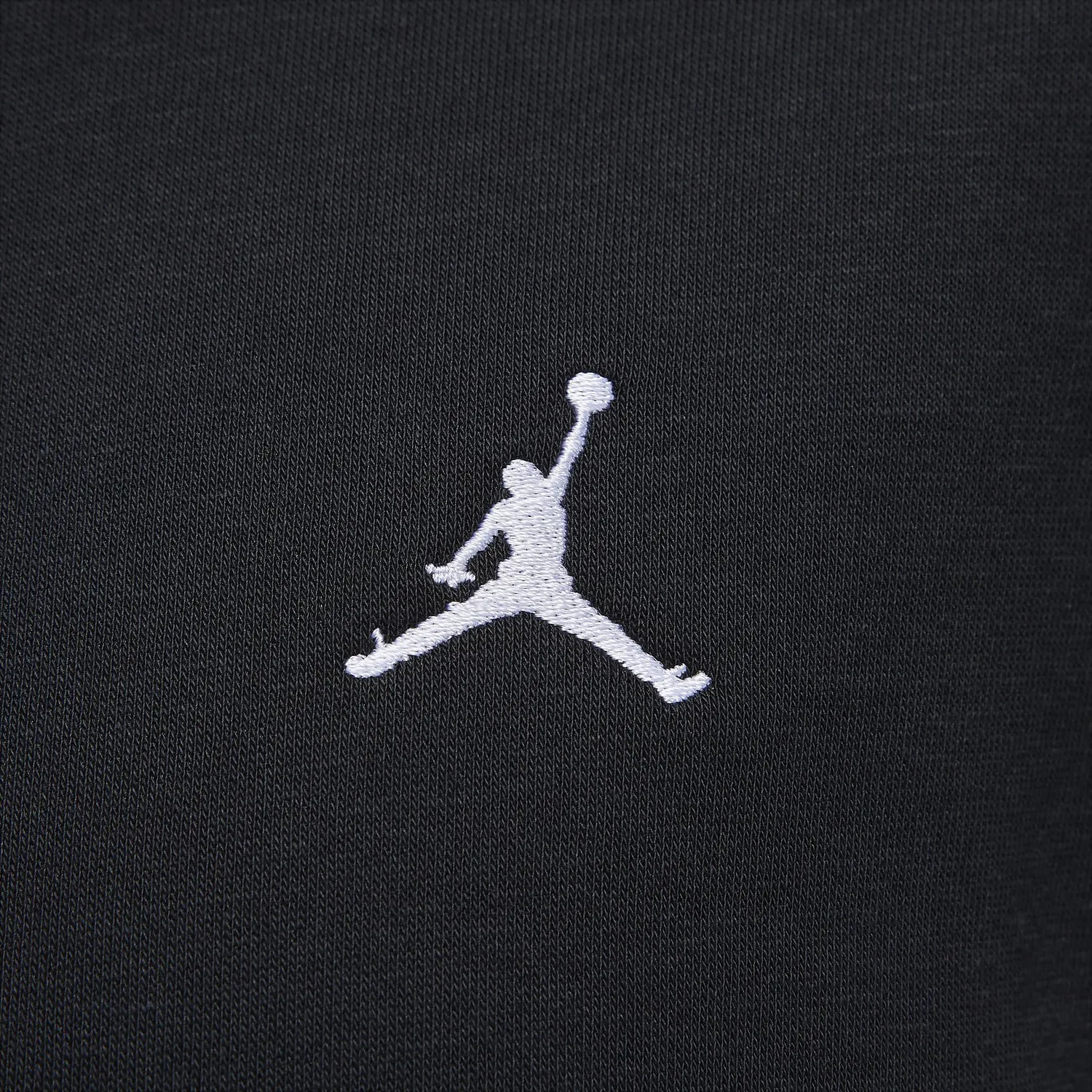 Jordan Brooklyn Fleece felpa donna girocollo nera pile