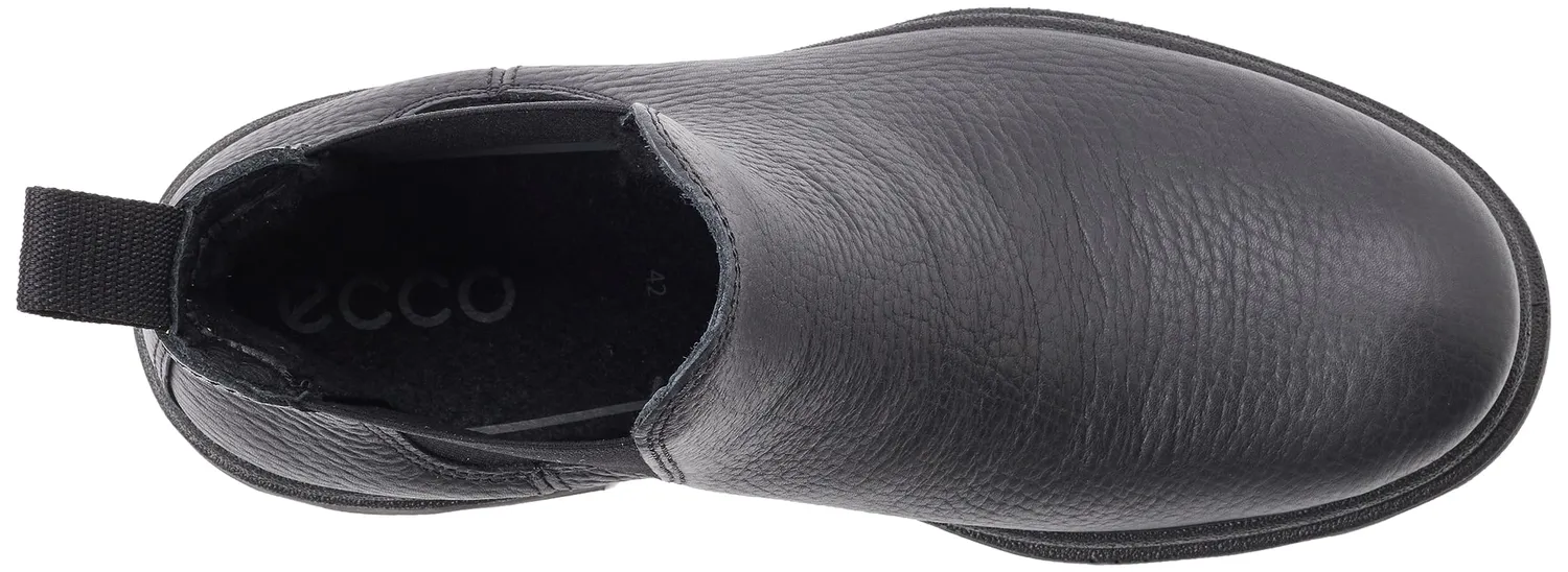 Ecco Grainer stivali uomo fodera calda con zip