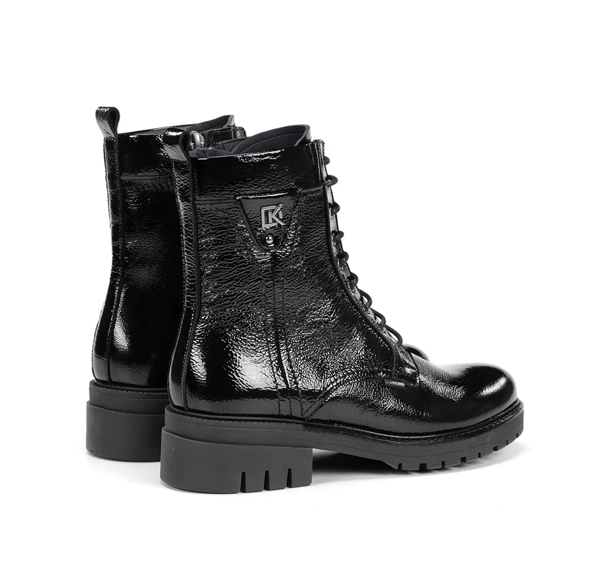 Dorking Cady D9583 mocassini donna neri track