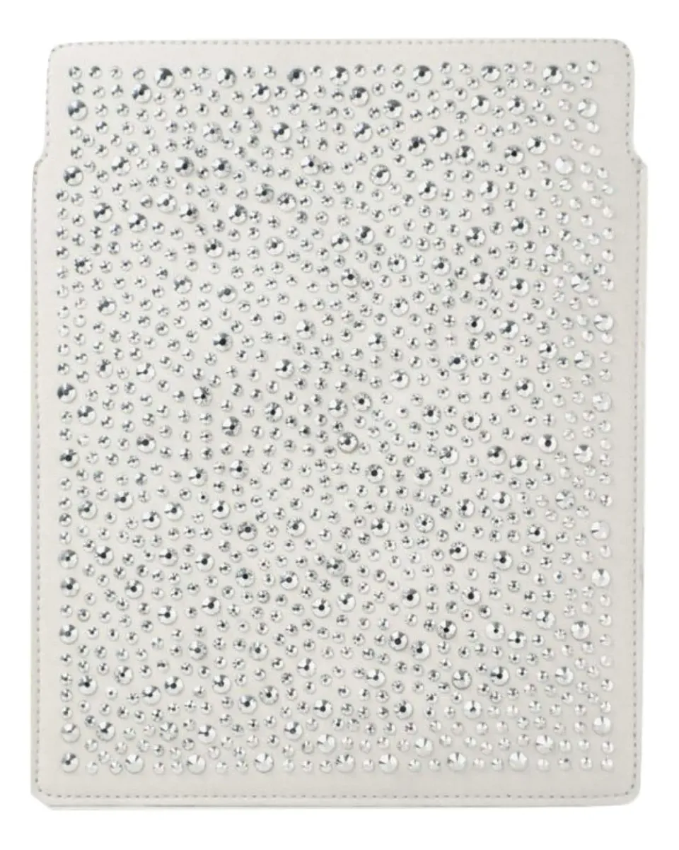 Alexander Smith Strass custodia tablet iPad 19,5x25 pelle gioiello