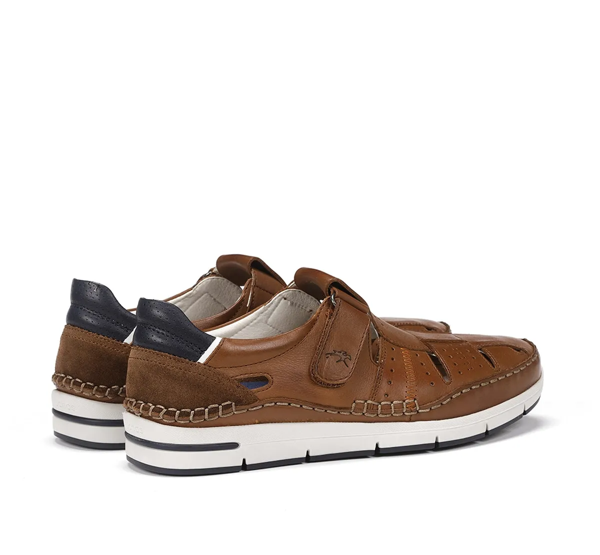Fluchos Yannic F1444 sandali uomo marrone lacci