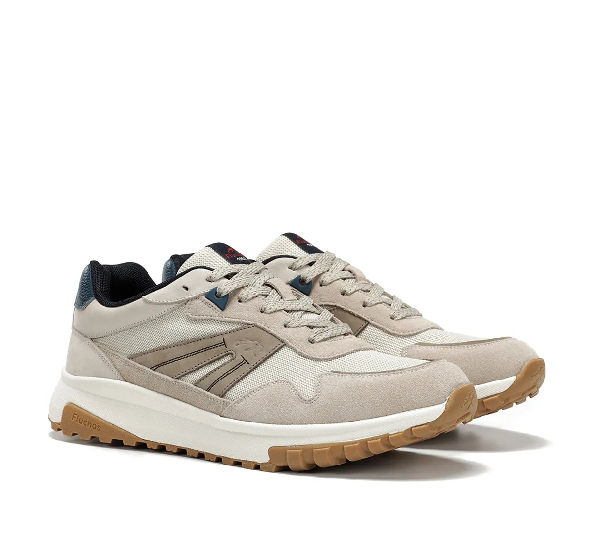 Fluchos Arion F2011 sneaker uomo taupe comfort