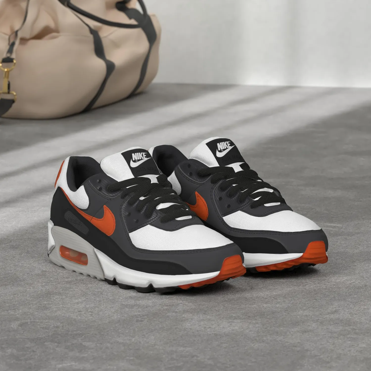 Nike Air Max 90 G Scarpe Golf Uomo 42 EU bianche