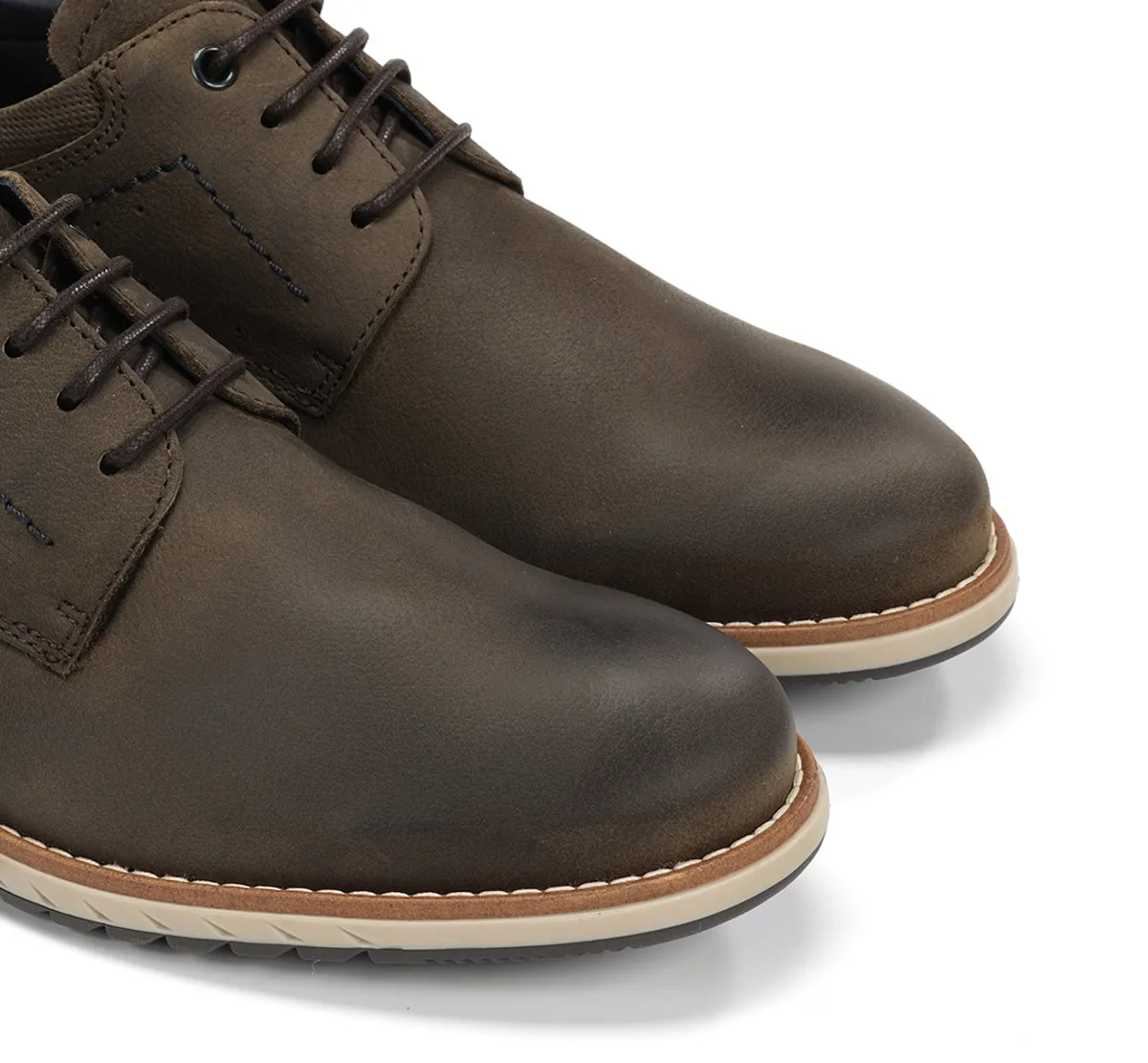 Fluchos Taylor F2091 scarpe uomo verdi flessibili