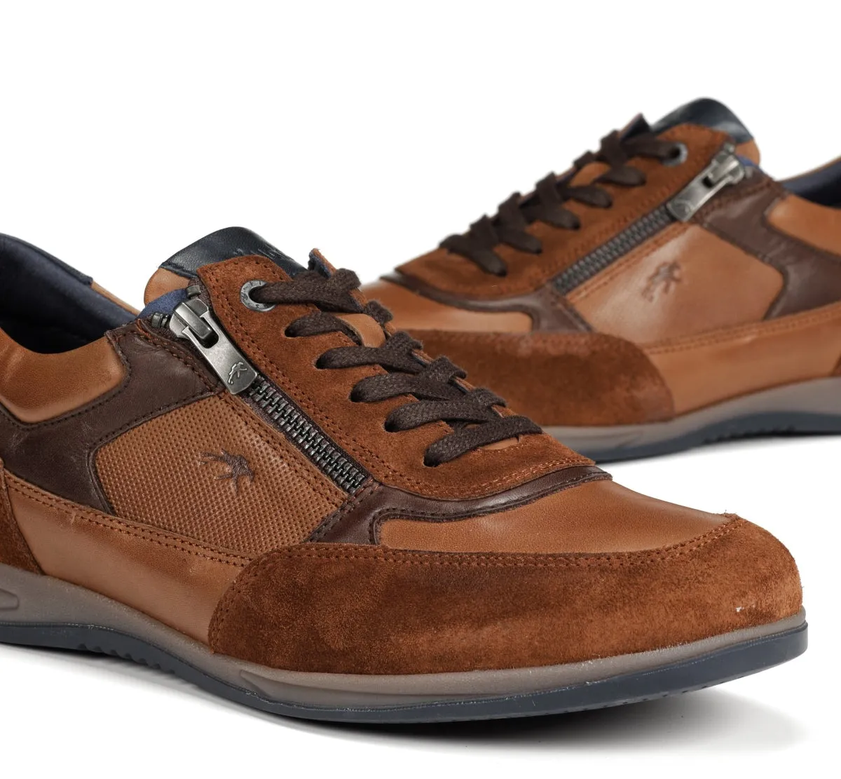 Fluchos Daniel F1288 sneakers marroni uomo casual