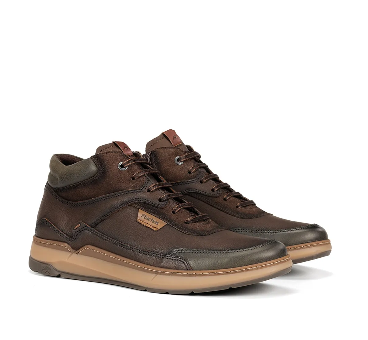 Fluchos Jeff F2280 polacchino uomo marrone
