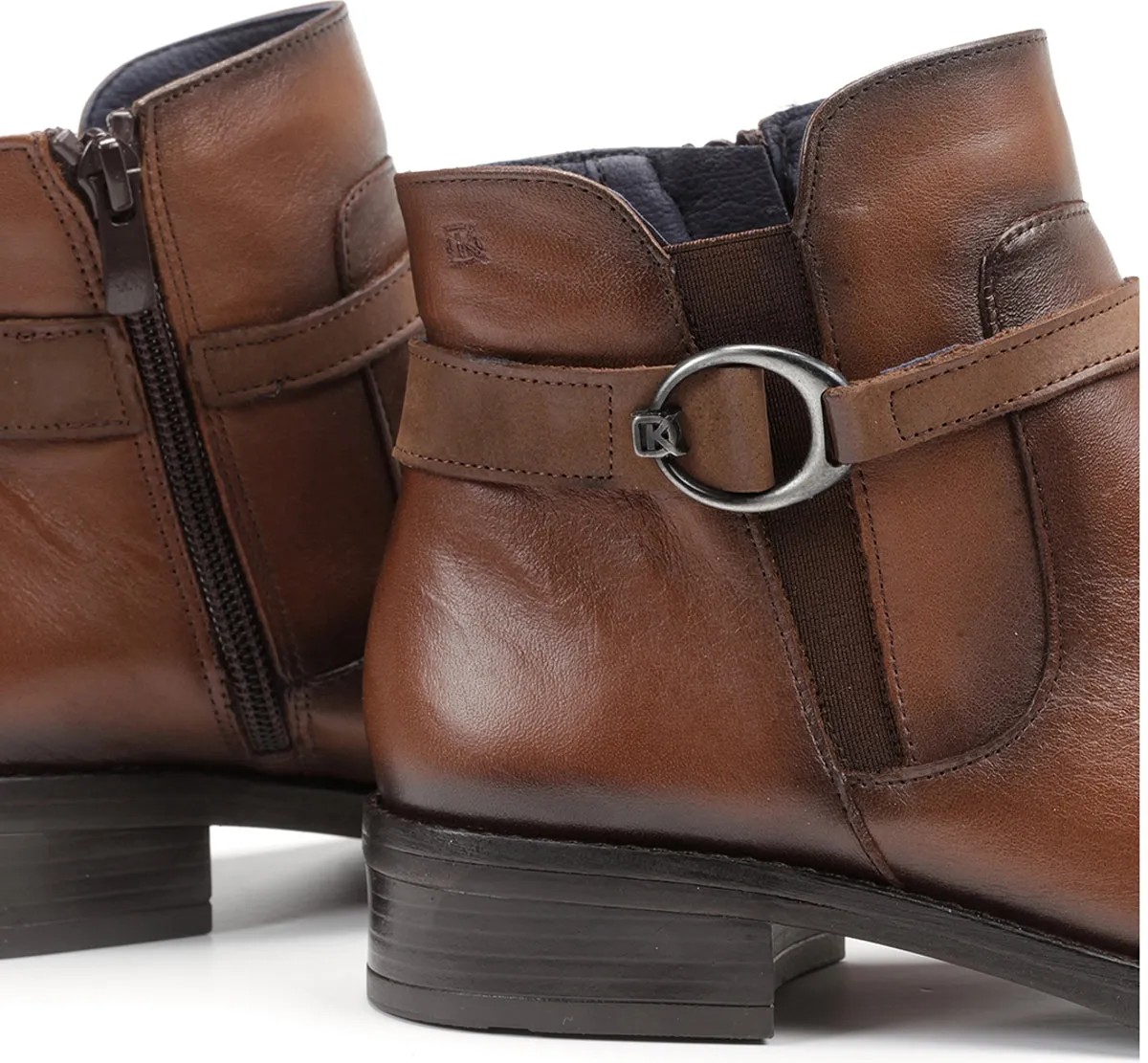 Fluchos Tierra D8003 stivaletti donna marroni