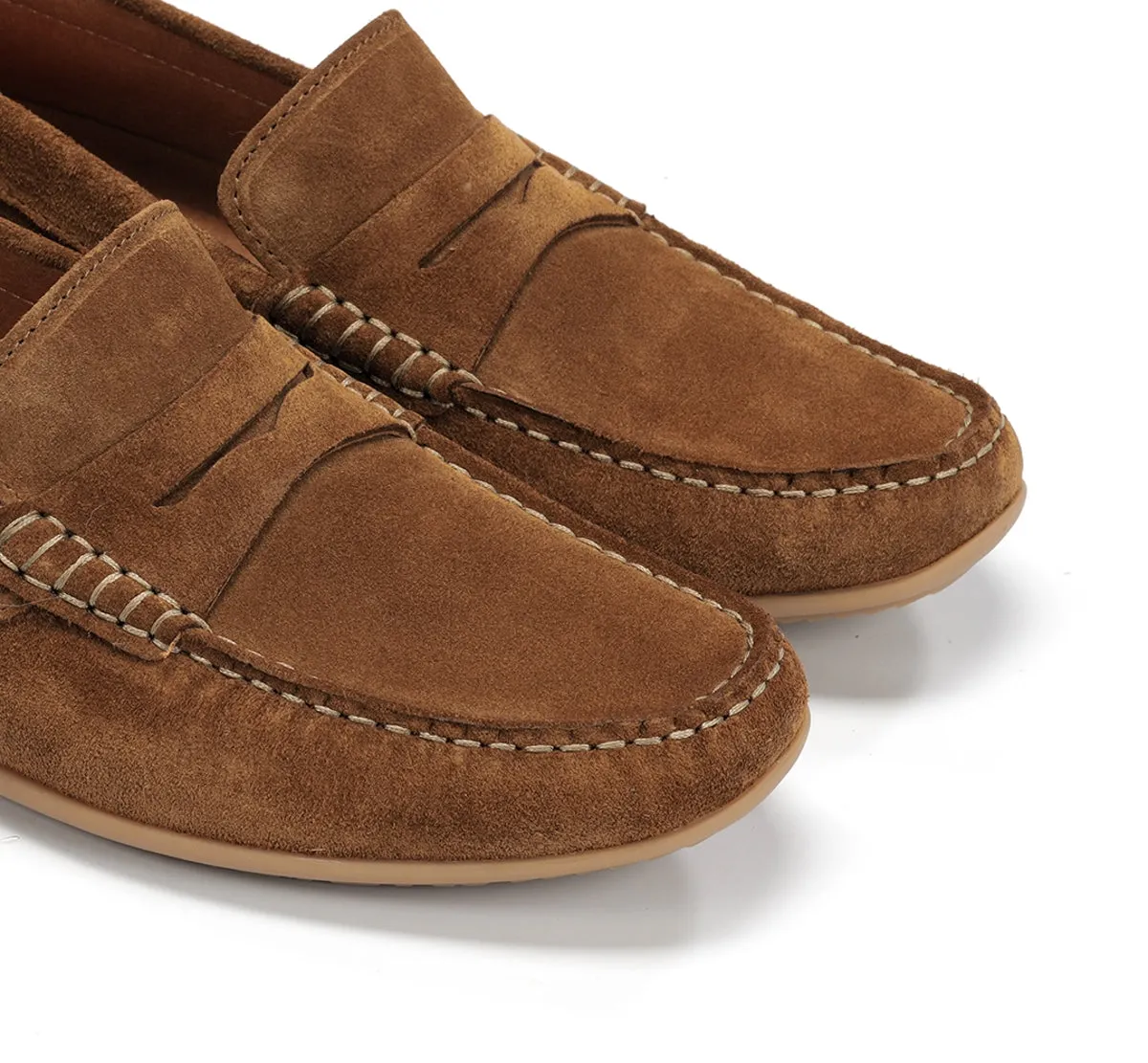 Fluchos Samoa F2207 Mocassini Uomo Marroni Morbidi