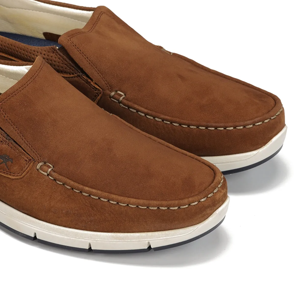 Fluchos Yannic F1696 slip on uomo marroni lacci
