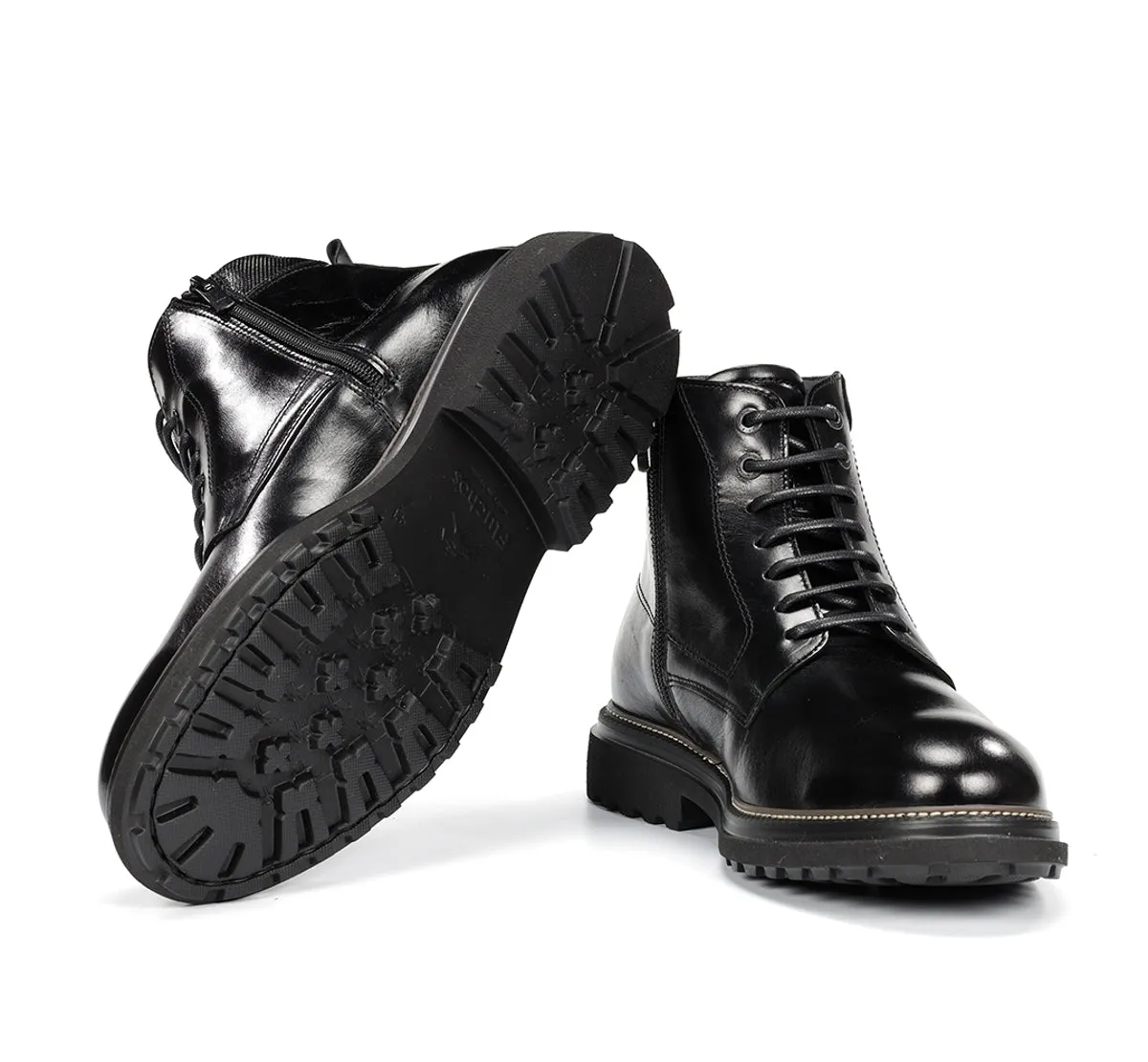 Fluchos Lincon F2056 stivaletto uomo nero classico