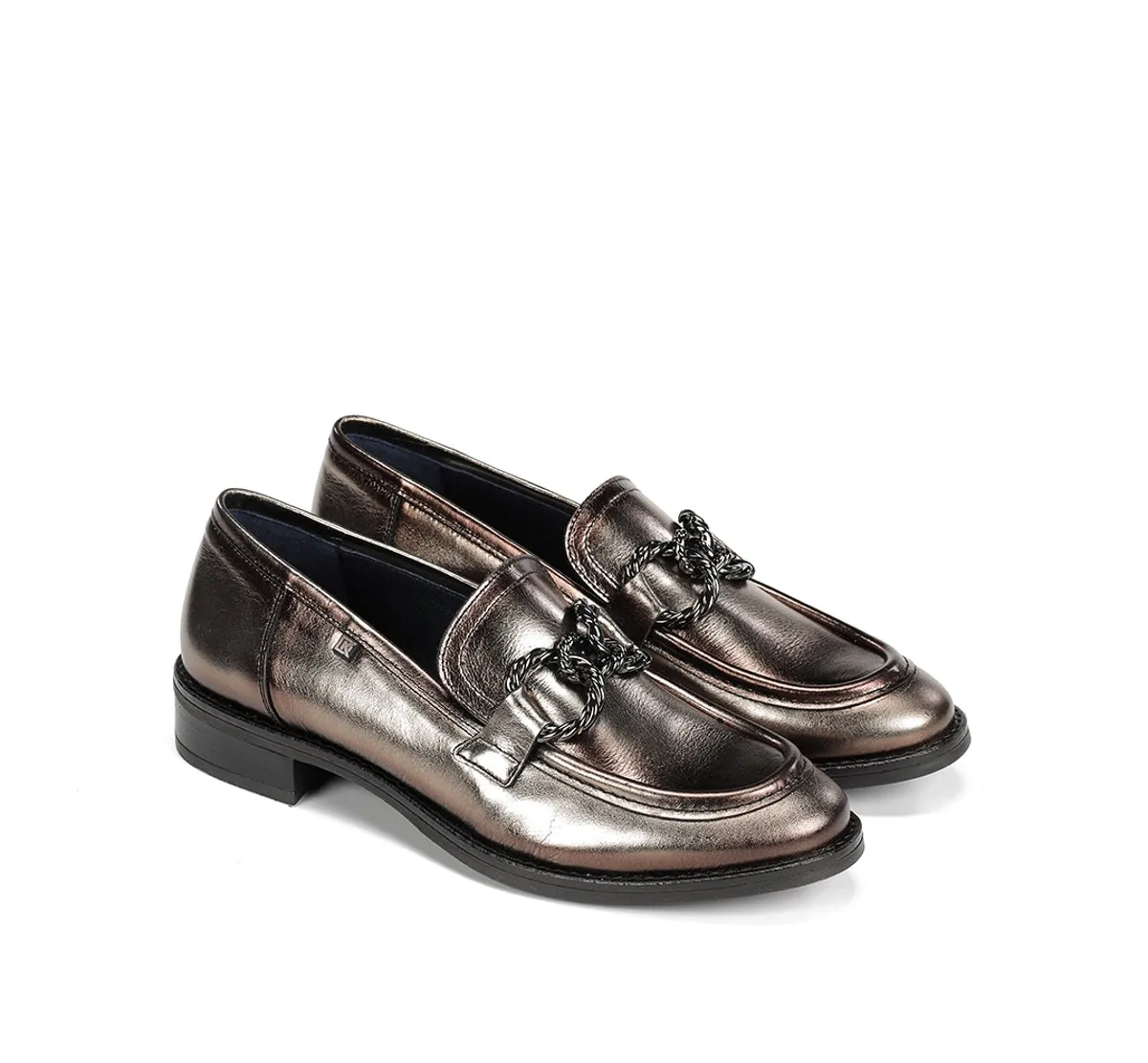 Dorking Harvard D9117 mocassino donna argento
