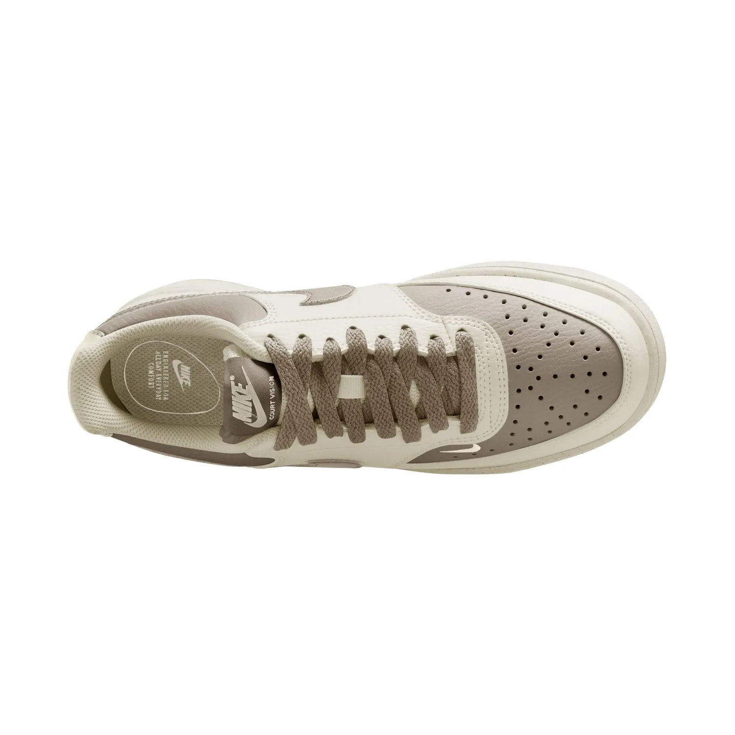 Nike Court Vision Low sneakers donna 38 EU bianche