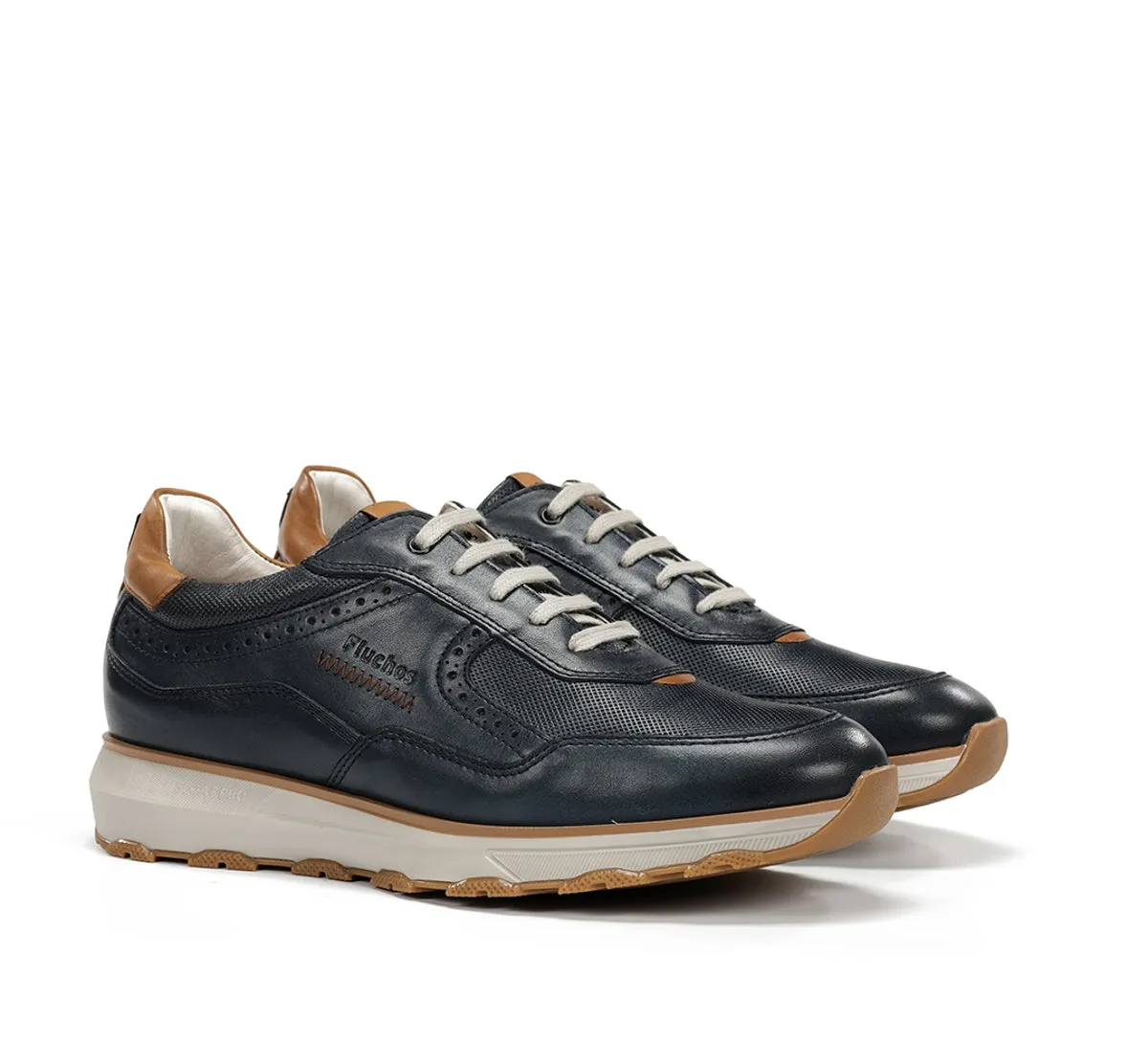 Fluchos Walter F2090 sneakers uomo blu classiche