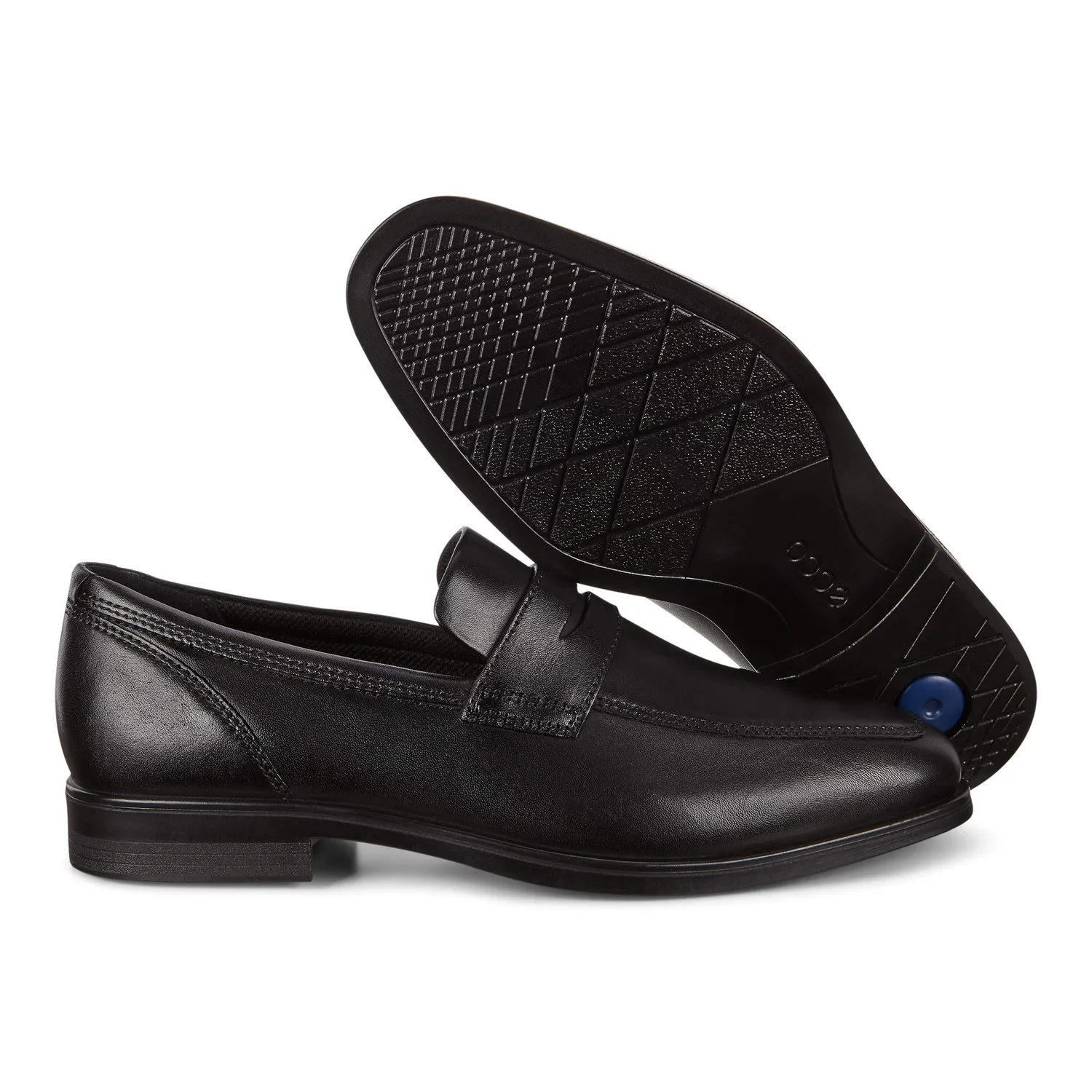 Ecco Queenstown mocassini uomo 43 EU pelle