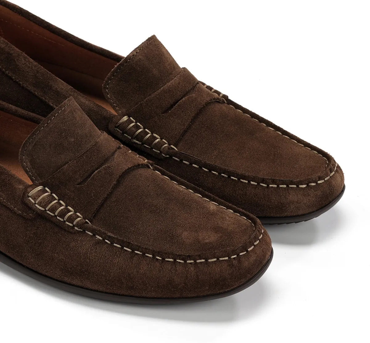 Fluchos Samoa F2207 mocassini uomo marroni pelle