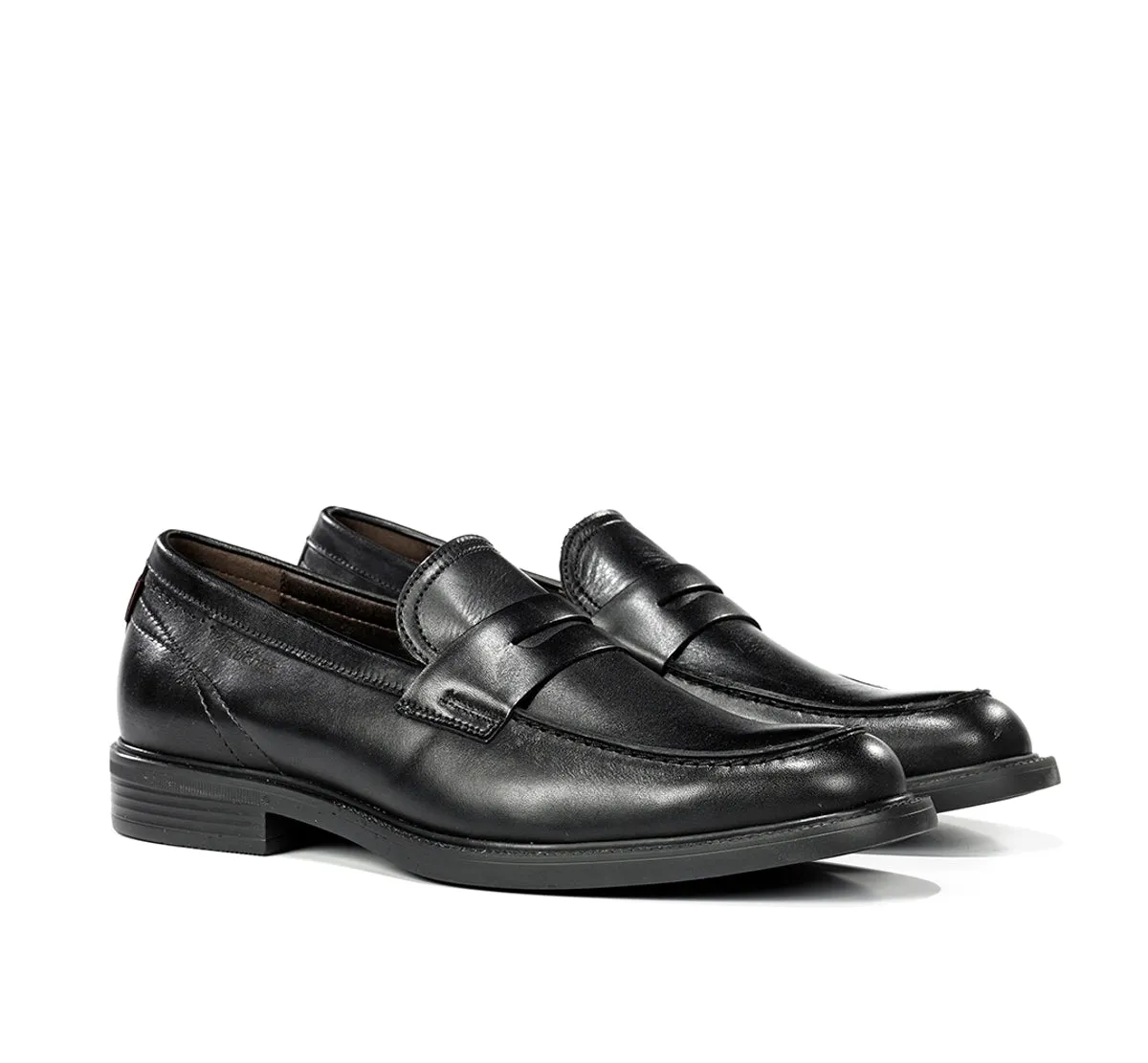 Fluchos Adrien F2496 mocassino uomo nero pelle