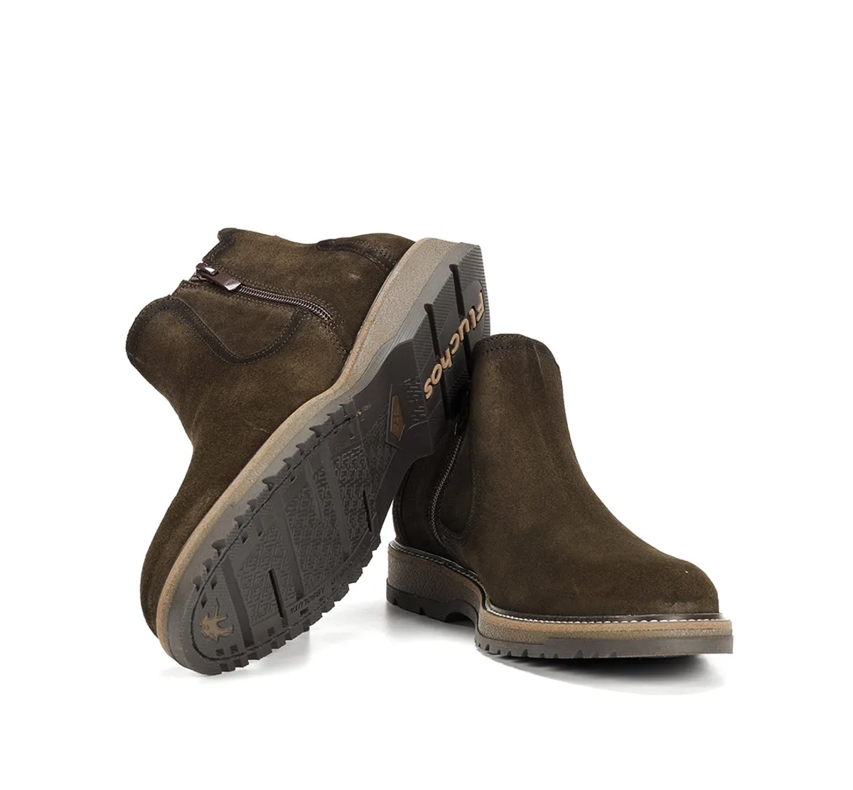 Fluchos Buggy F2323 Stivaletto Uomo Verde Elegante