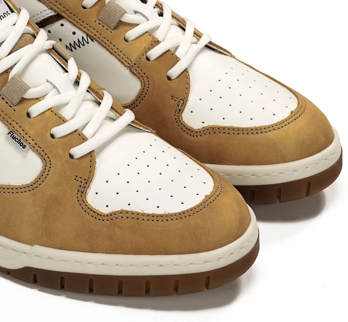 Fluchos Roger F1954 sneakers uomo gialle pelle