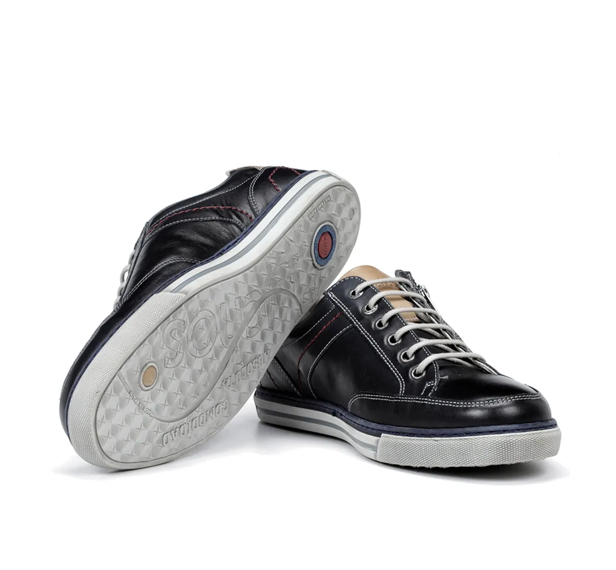 Fluchos Quebec 9376 sneakers blu scamosciate