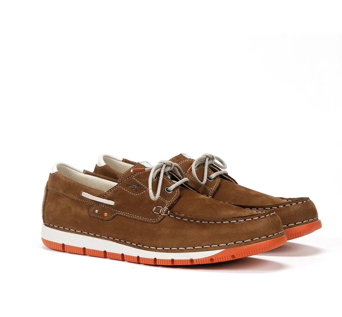 Fluchos Andrey F1448 scarpe barca uomo marrone