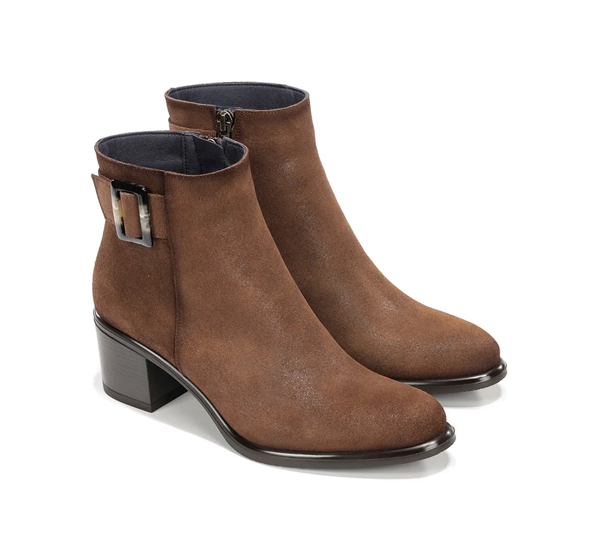 Fluchos Lexi D9531 stivaletto marrone donna pelle