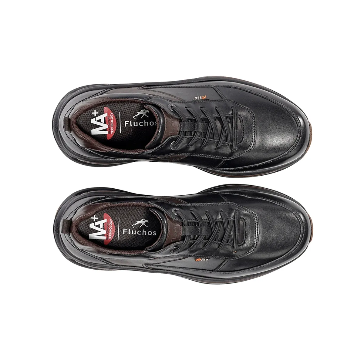 Fluchos Showstep F2565 Sneaker Uomo Nere Max Comfort