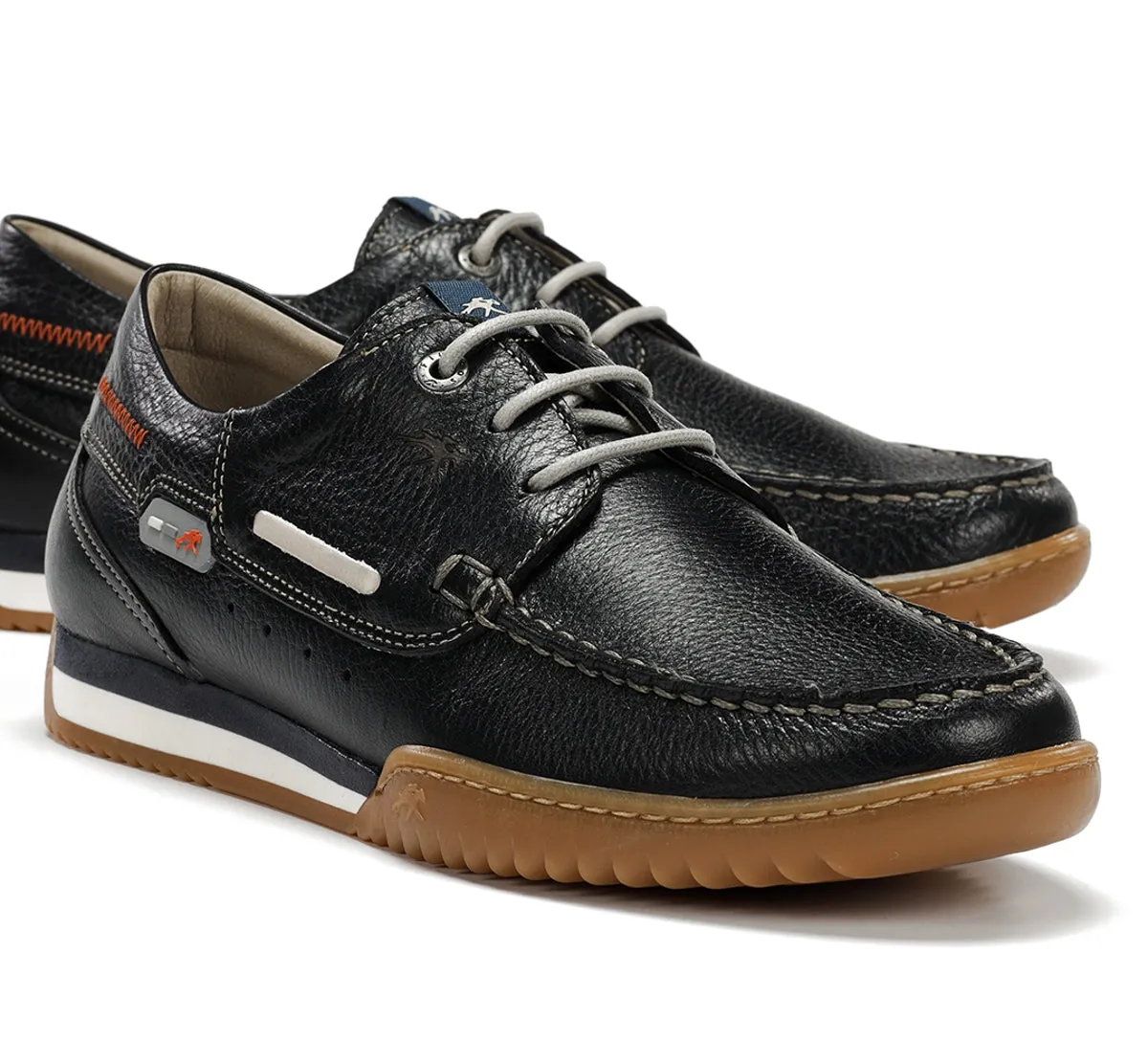 Fluchos Bruno F2434 scarpe barca blu uomo