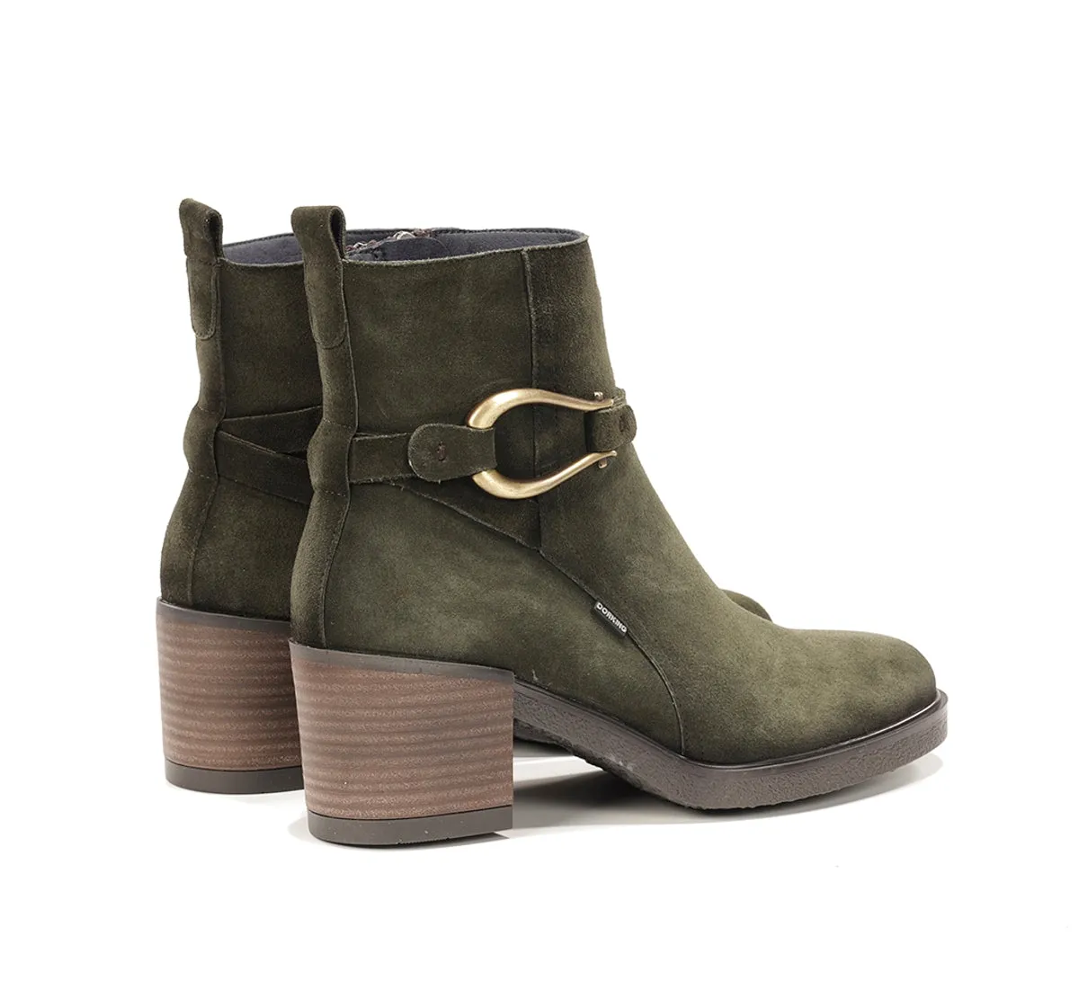 Fluchos Aroma D9754 stivaletto donna verde suola leggera