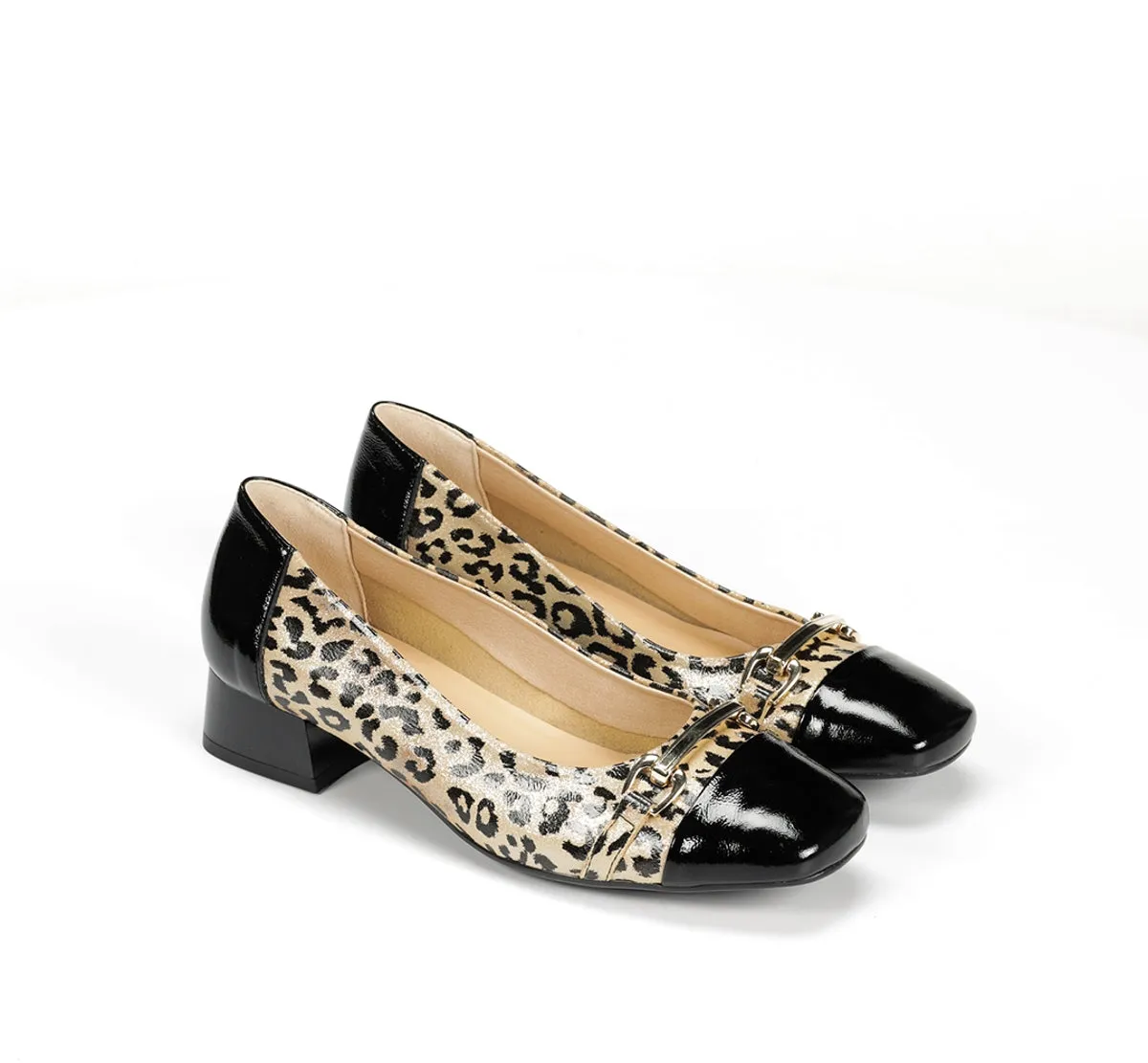 Dorking Gia D9304 mocassini donna neri con tacco