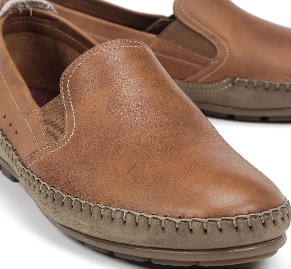 Fluchos Dorian F1174 mocassino marrone uomo flessibile