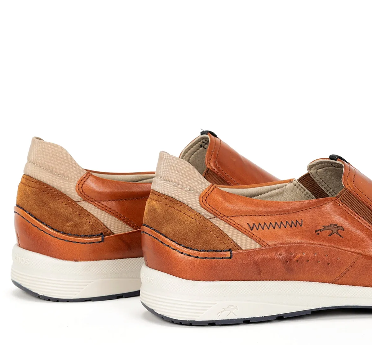 Fluchos Jaden F1735 slip on marrone uomo comode