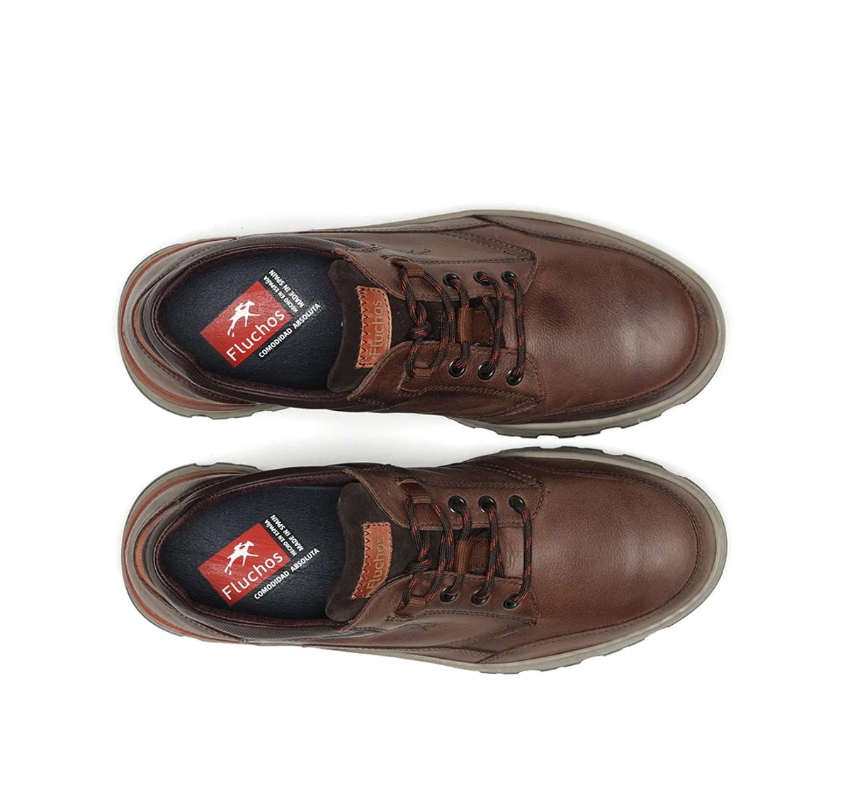 Fluchos Sigurd F1846 Scarpe Uomo Marroni Comfort