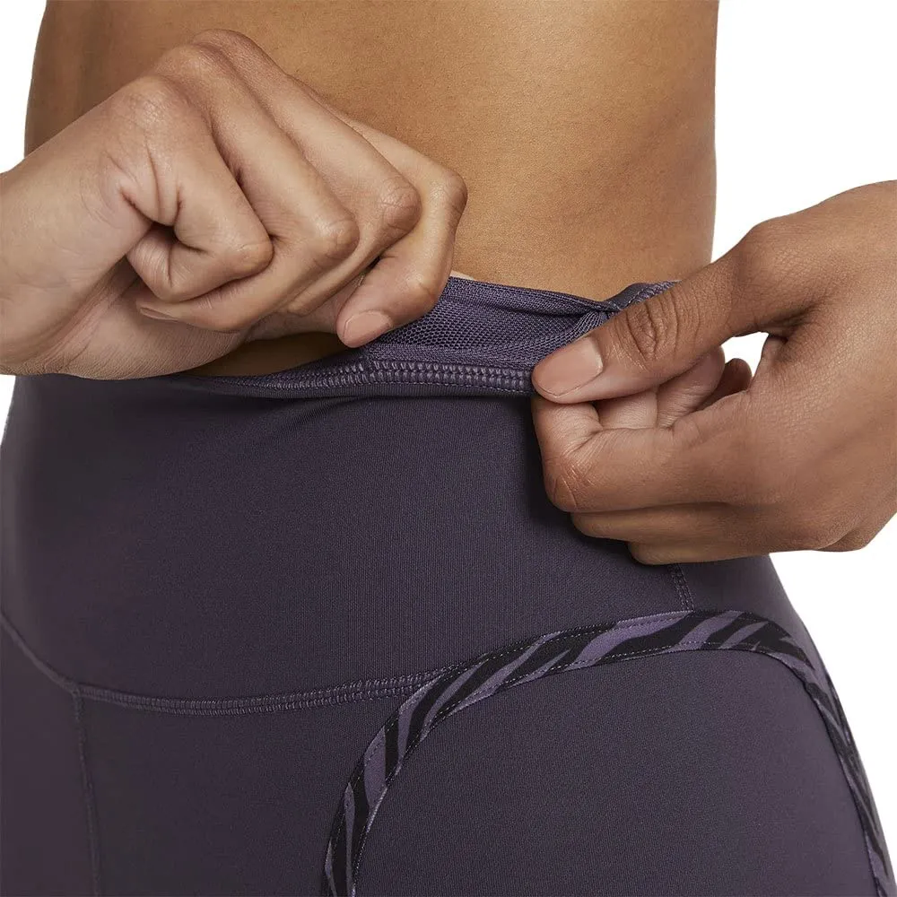 Nike One Luxe Icon Clash leggings S Dark Raisin