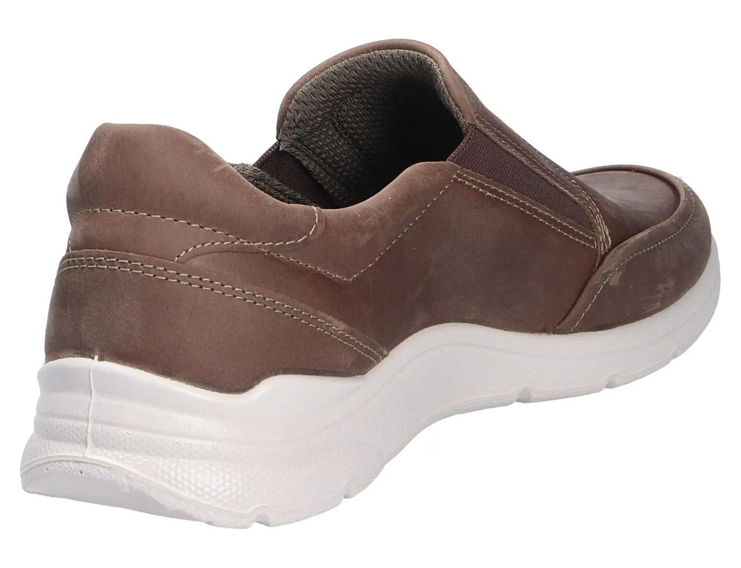 Ecco Irving slip-on uomo 40 EU marrone noce moscata pelle