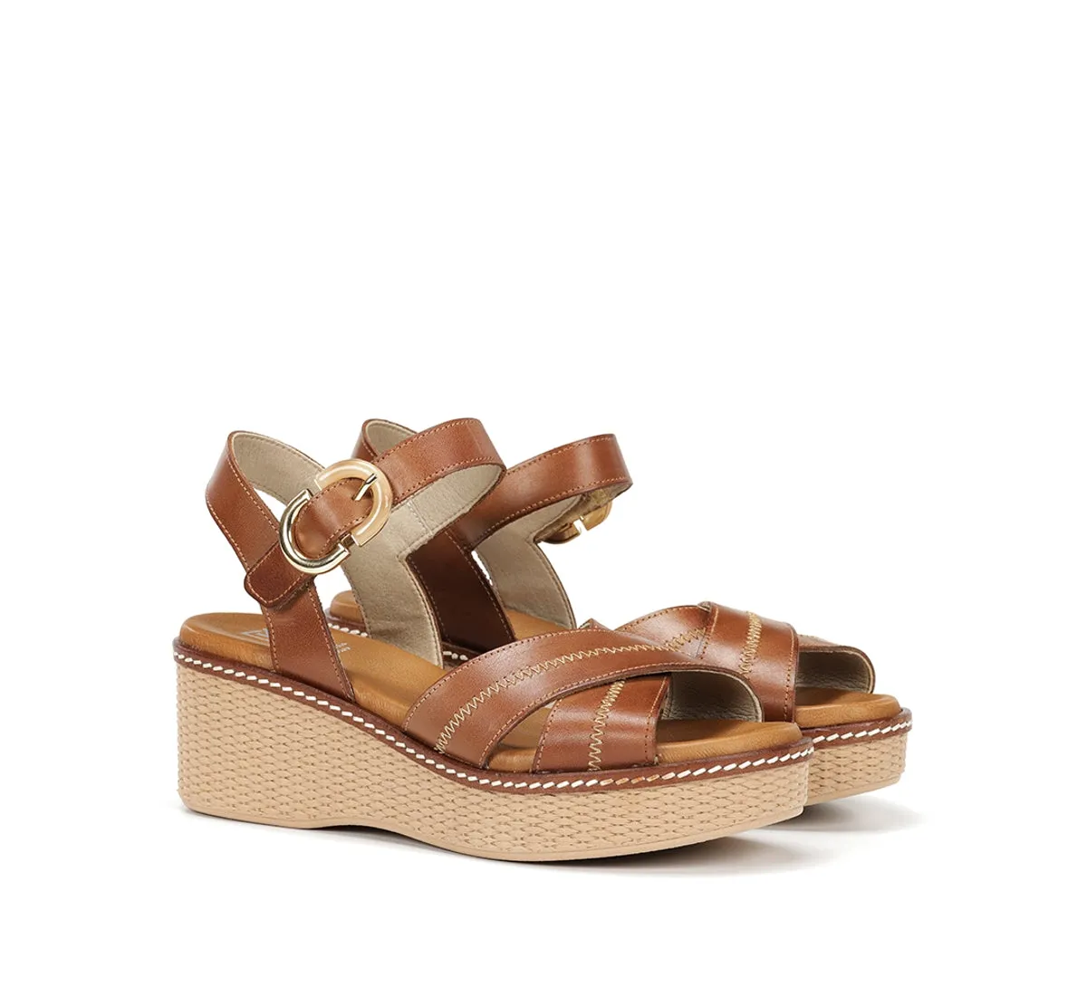 Fluchos Nido D9640 sandali donna marrone leggeri