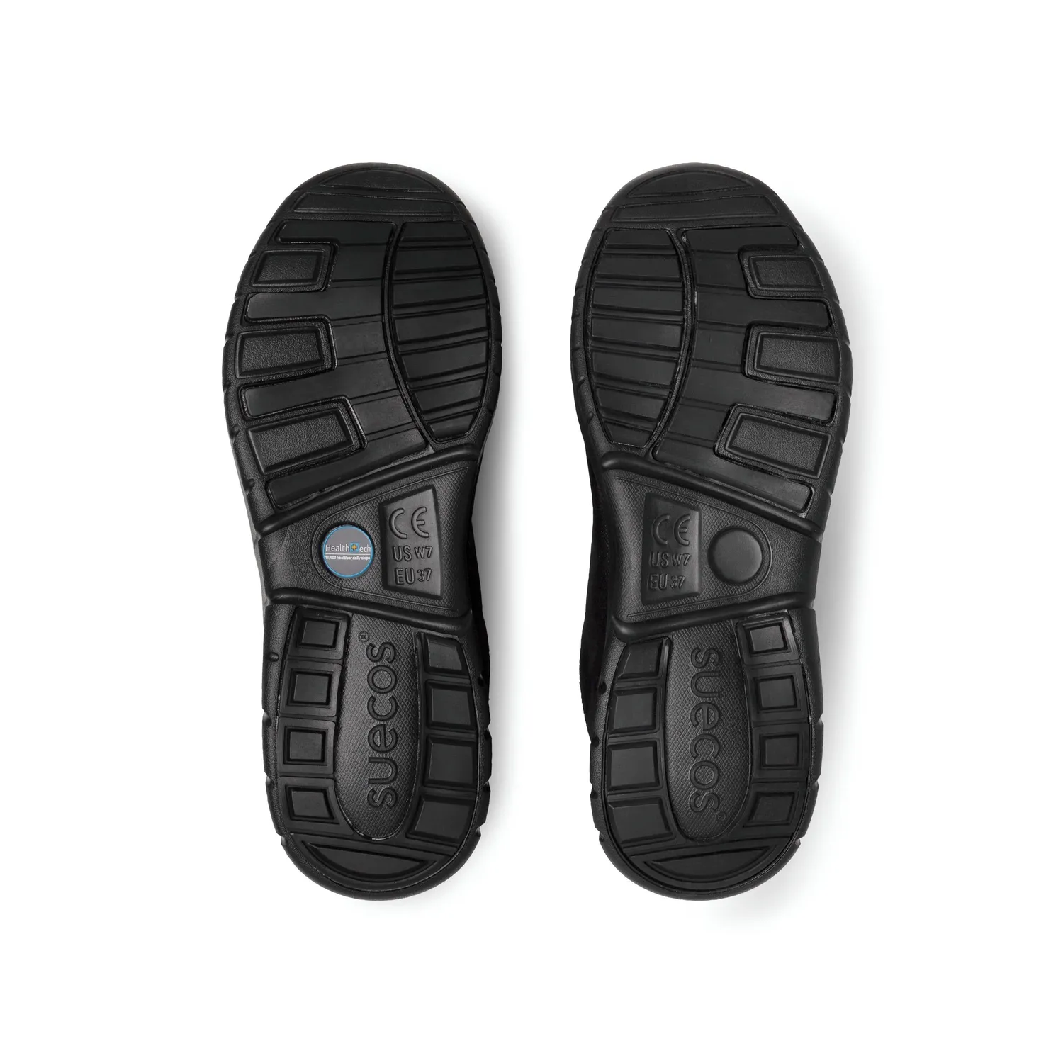 Suecos Alma Velvety Black scarpe sportive nere eleganti
