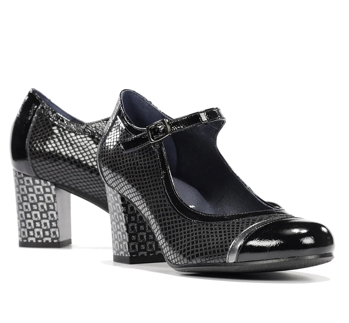 Fluchos Rodin D8669 Scarpe Nero Fibbia