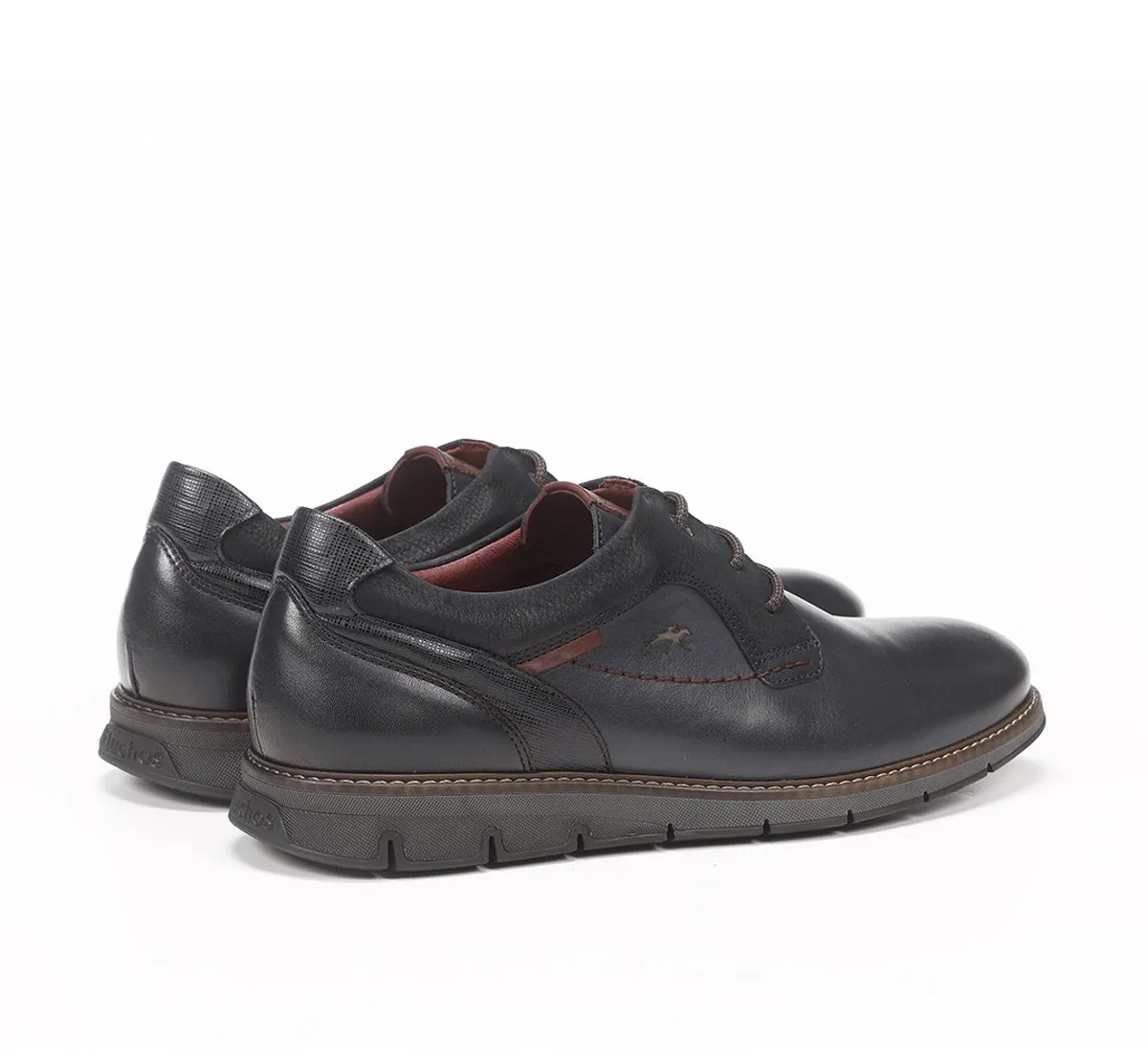 Fluchos Kiro F0979 scarpe uomo blu casual