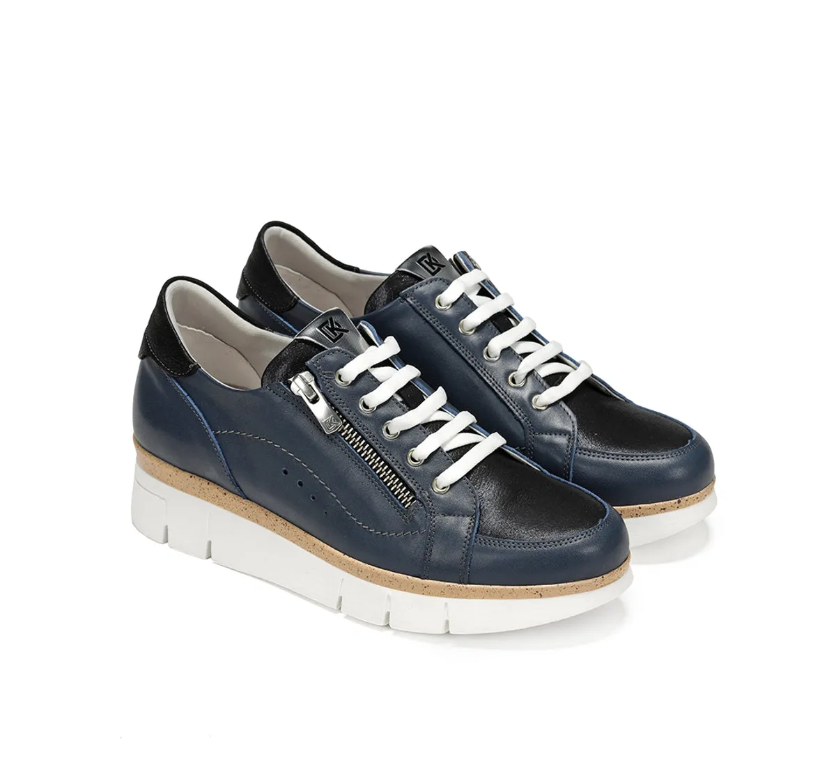 Fluchos India D9301 sneakers donna blu sportiva