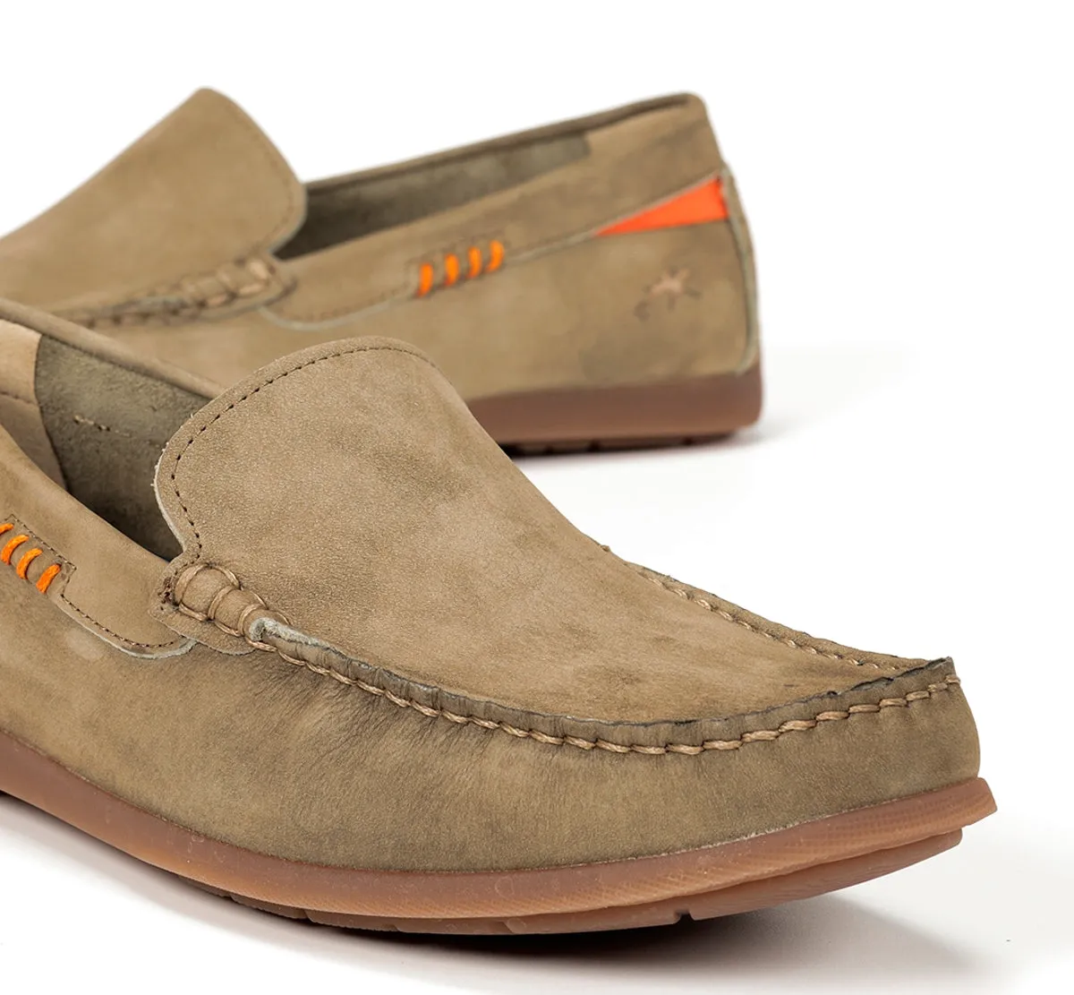 Fluchos Troy F1729 Mocassini Beige Leggeri
