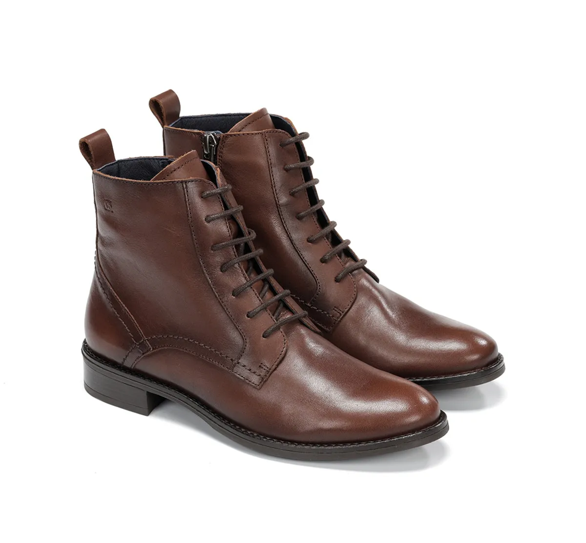 Fluchos Harvard D8343 stivaletti marroni donna