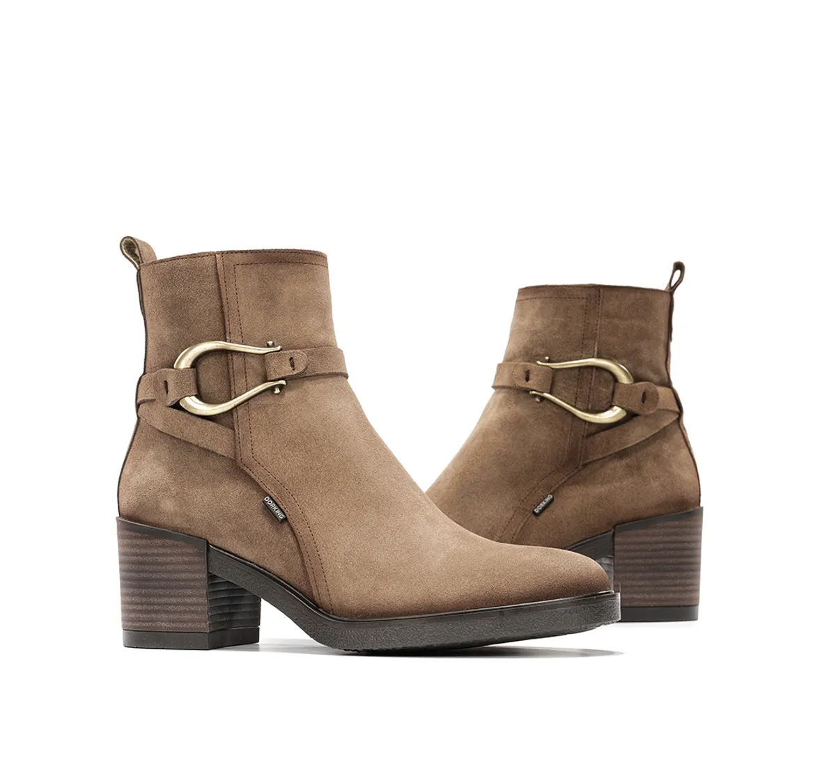 Fluchos Aroma D9754 stivaletto donna tortora leggero