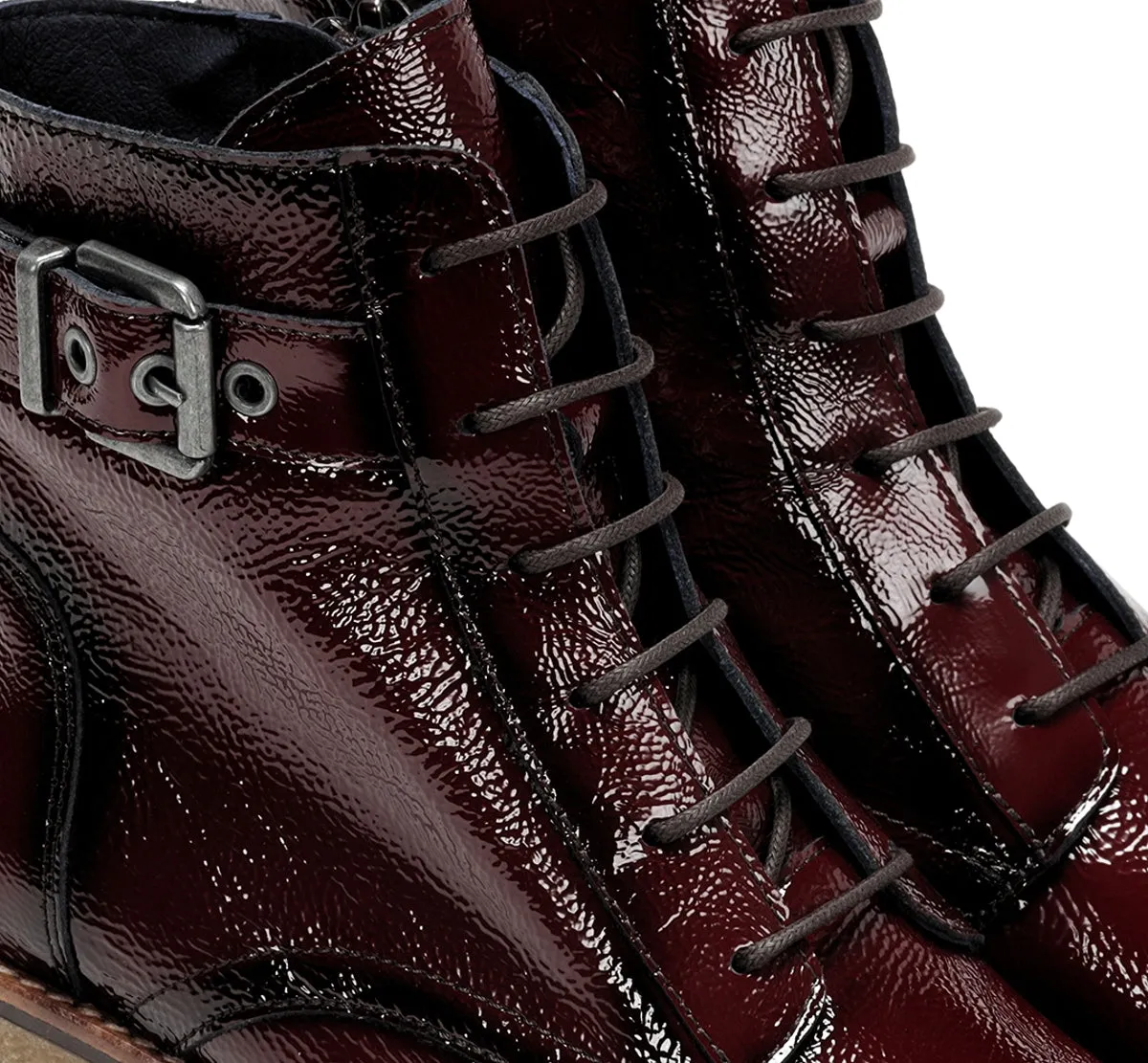 Dorking Lucero D8686 Stivaletto Donna Bordeaux Zip