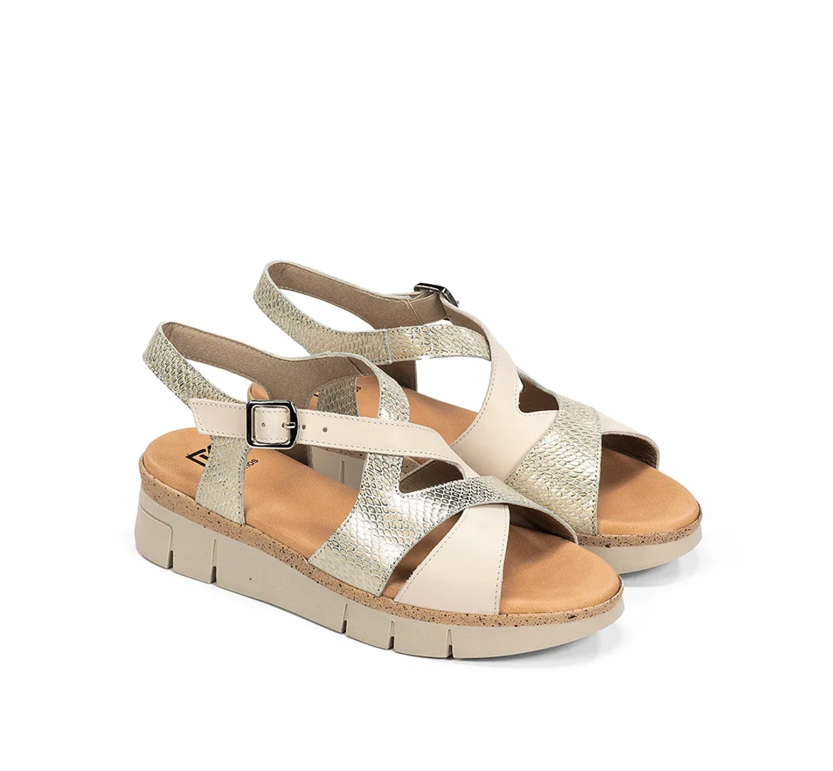 Fluchos Klau D9485 sandali donna bianchi estate