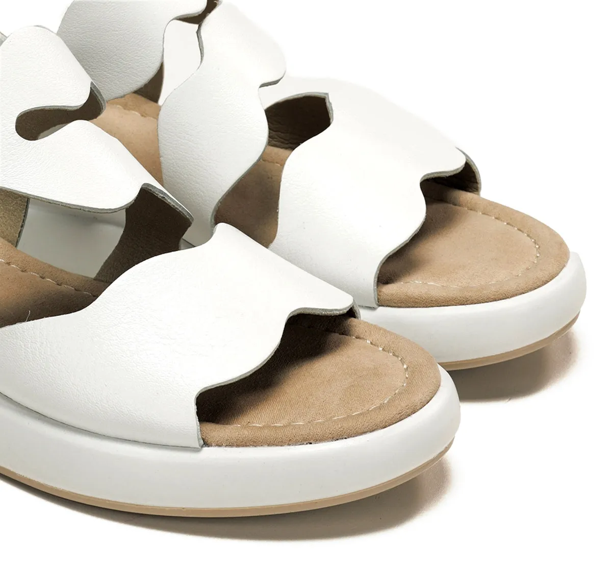 Dorking Slam D9290 sandali donna bianco fibbie
