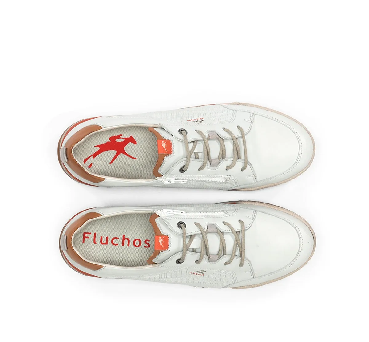Fluchos Elder F2179 Sneaker Bianche Uomo Suola Grip