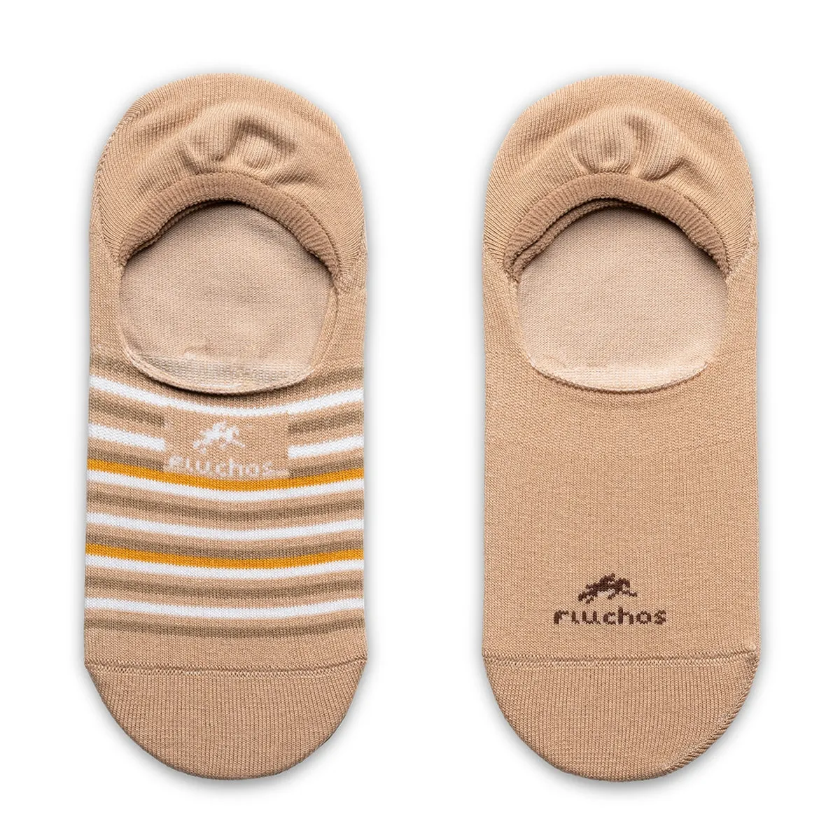 Fluchos CA0002 fantasmini uomo beige 2 paia